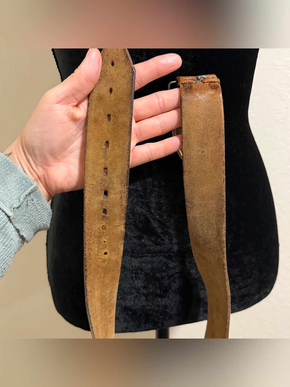 Vintage Cessna Airplane Belt - 1970’s made In USA Leather Belt With Brass Buckle - Picture 13 of 13